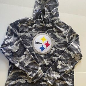 Steelers Camouflage Hoodie - Gray